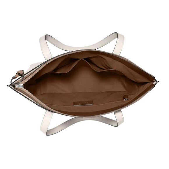 Coach Leather May Tote - Chalk - Picture 2 of 13